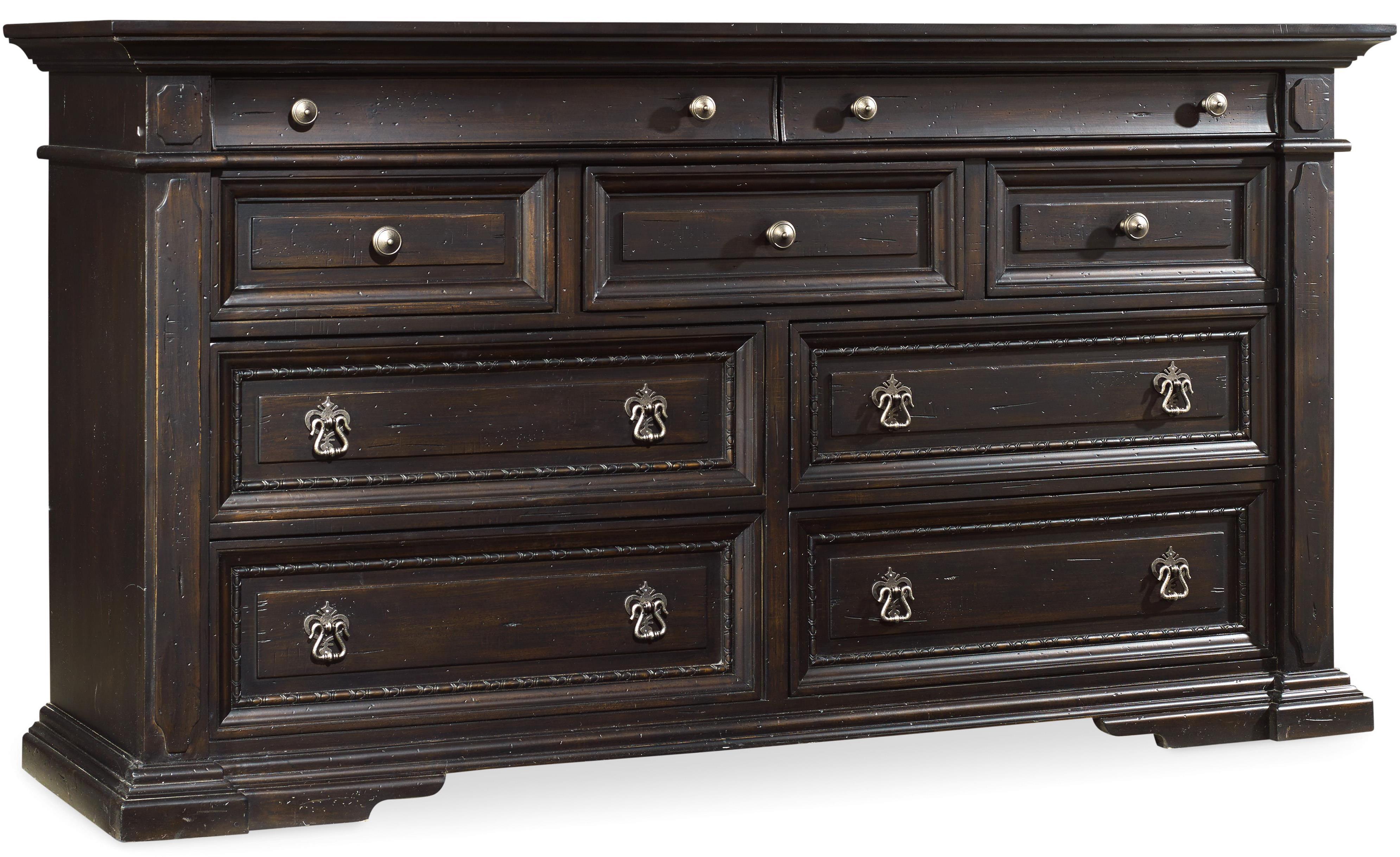 Hooker Furniture Treviso 9Drawer Dresser with Jewelry